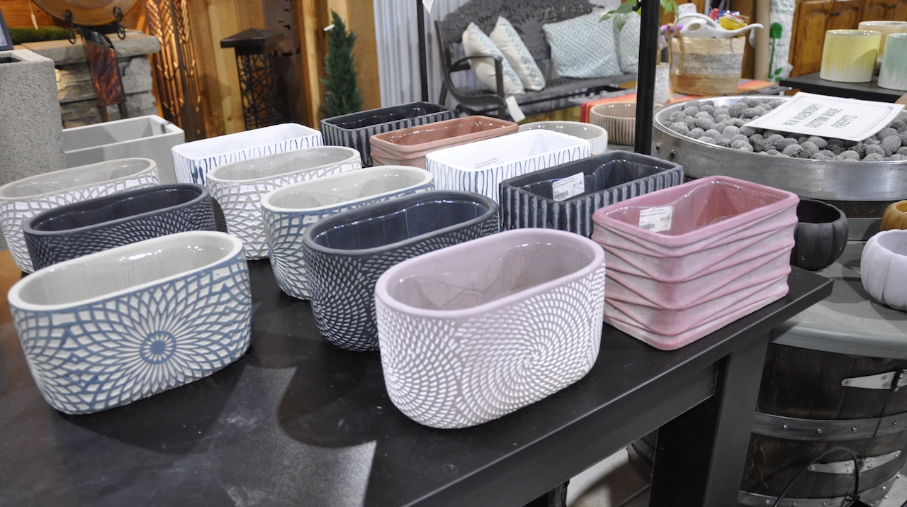 decorative indoor planters